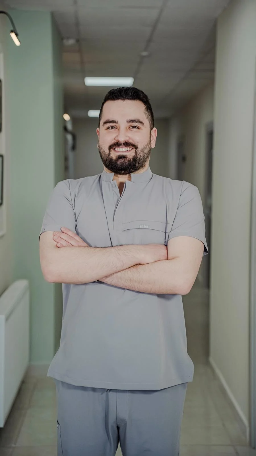 Üst çene implant planlamasında kullanılan röntgen görüntüsü