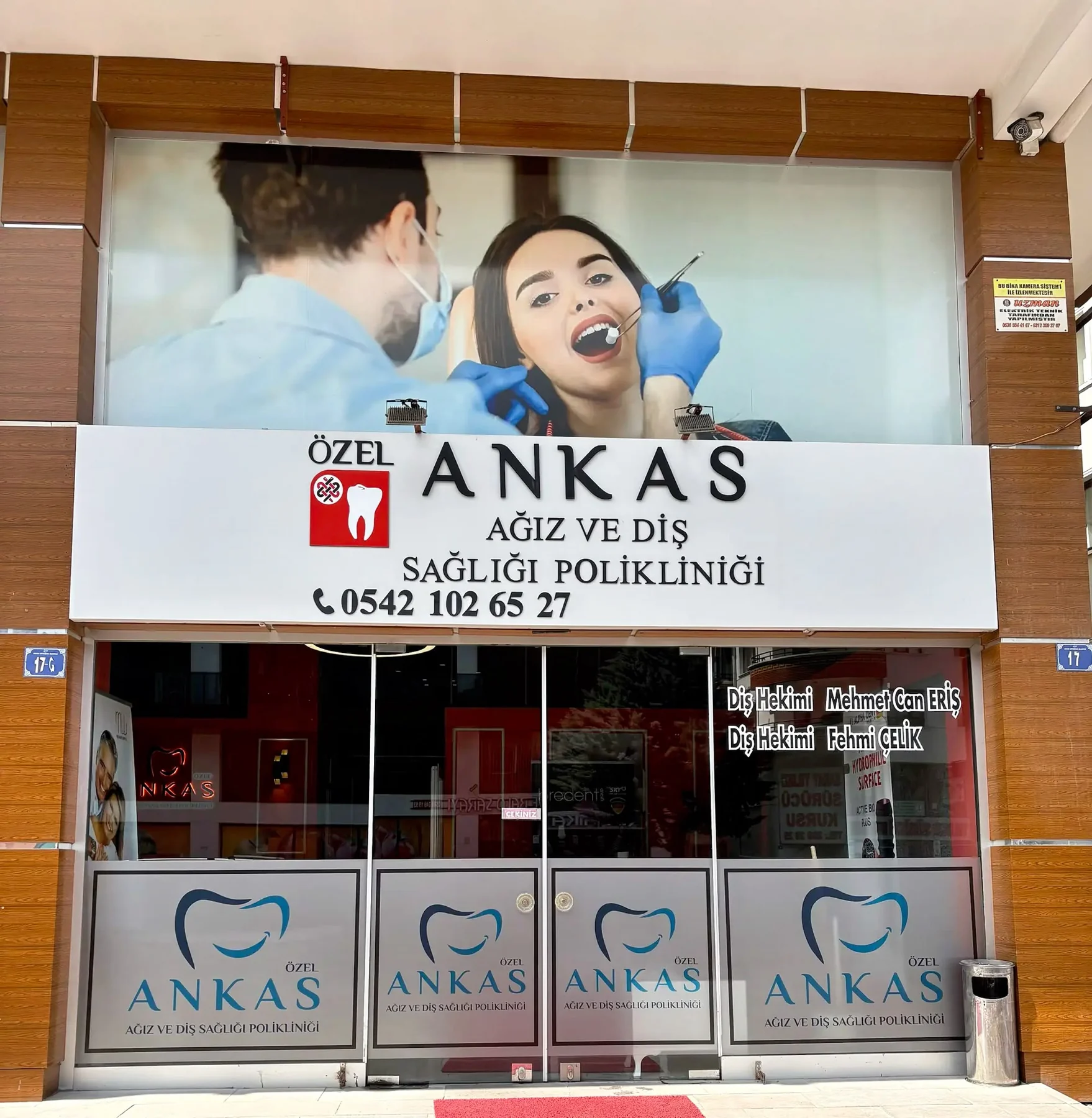 Özel Ankas Ağız ve Diş Sağlığı Polikliniği dış cephesi